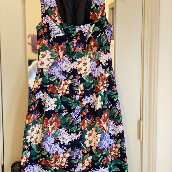 ASOS Tulip Dress in Vintage Print - Picture 3 of 5